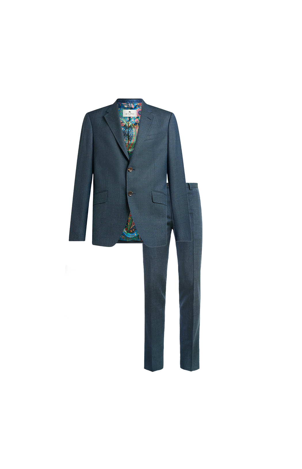 Wool Single-Breasted Suit