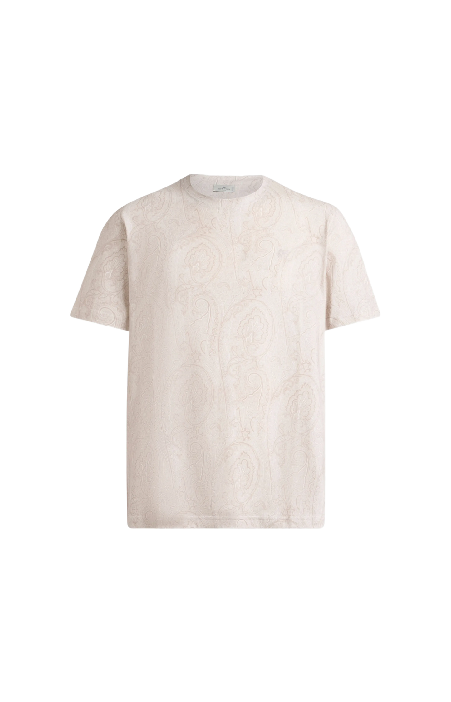 Paisley Cotton T-Shirt