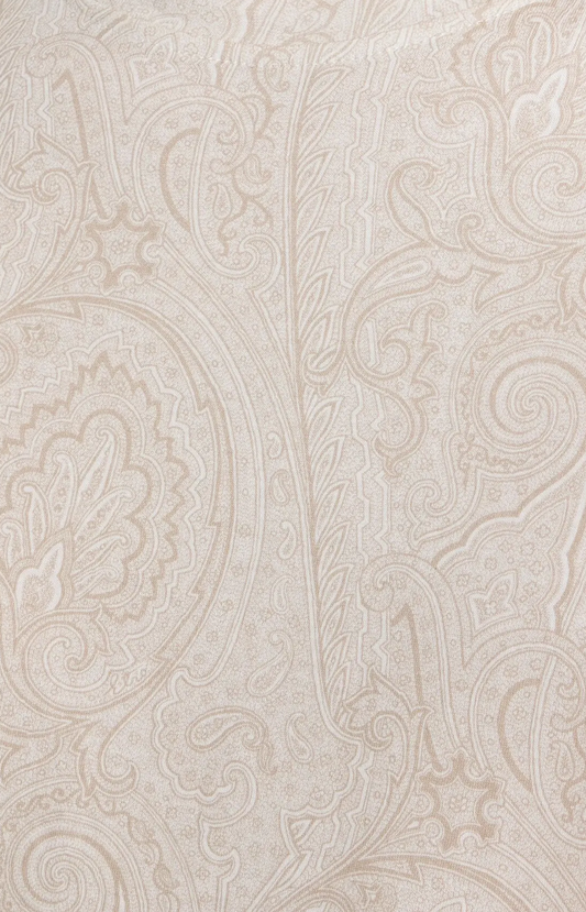 Paisley Cotton T-Shirt