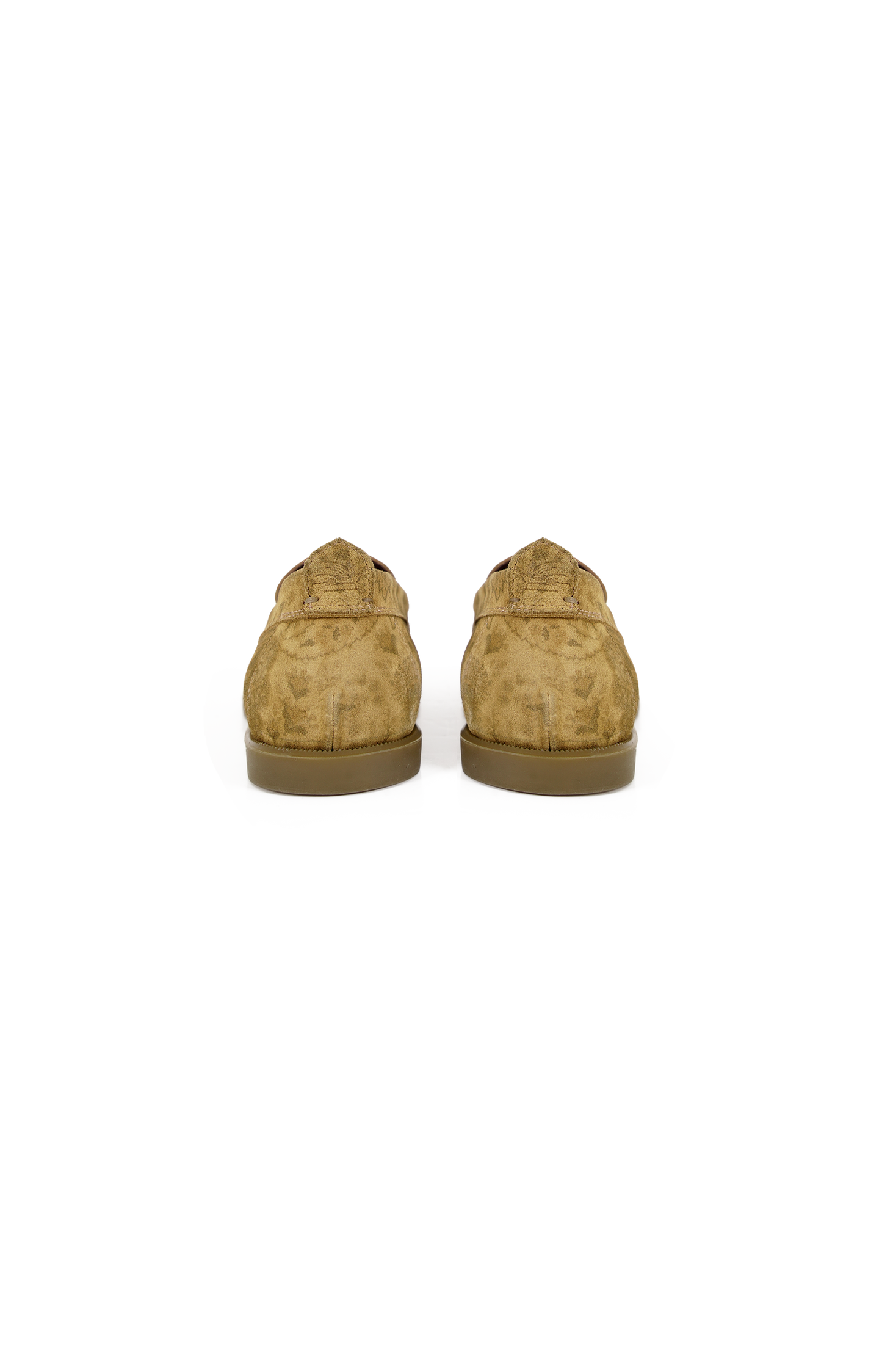 Camel Loafers in Suede