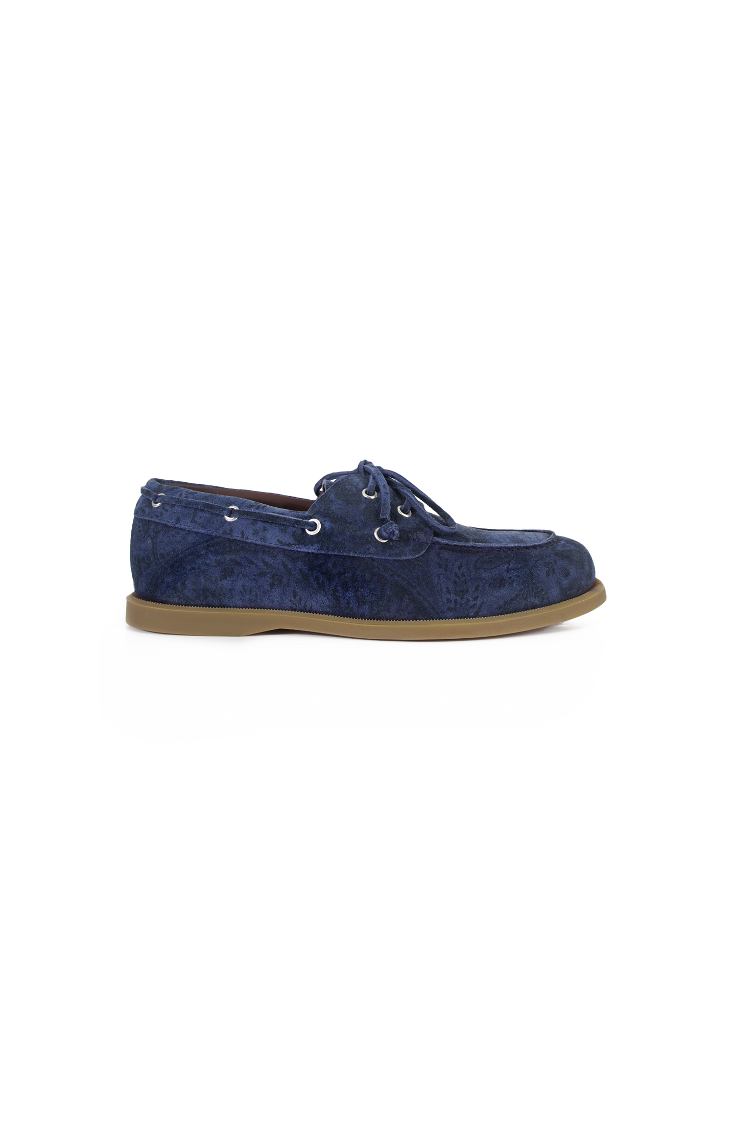 Printed Suede Slip-On Shoes