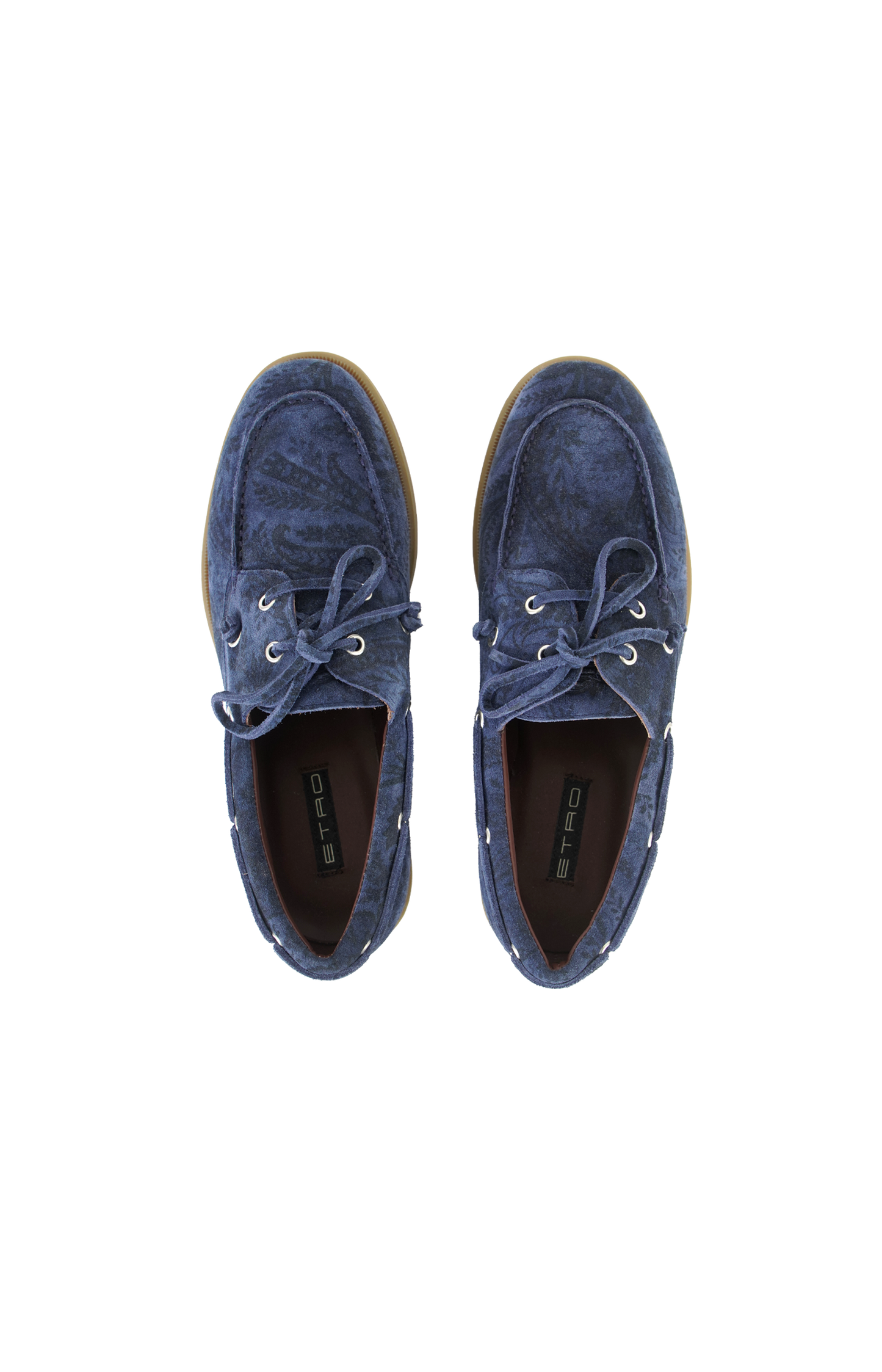 Printed Suede Slip-On Shoes