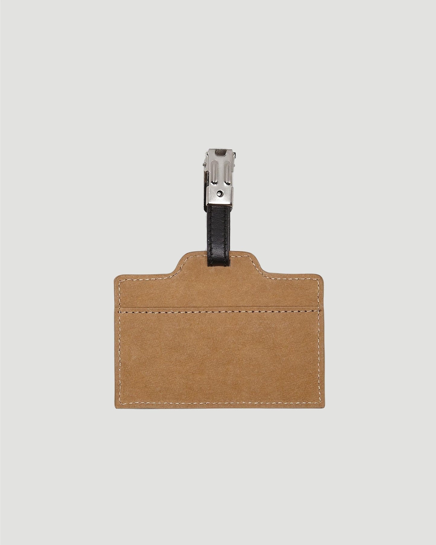 Beige Paper Badge Holder