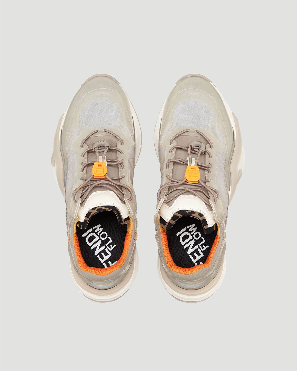 Fendi Flow Sneakers in Beige — product photo 3