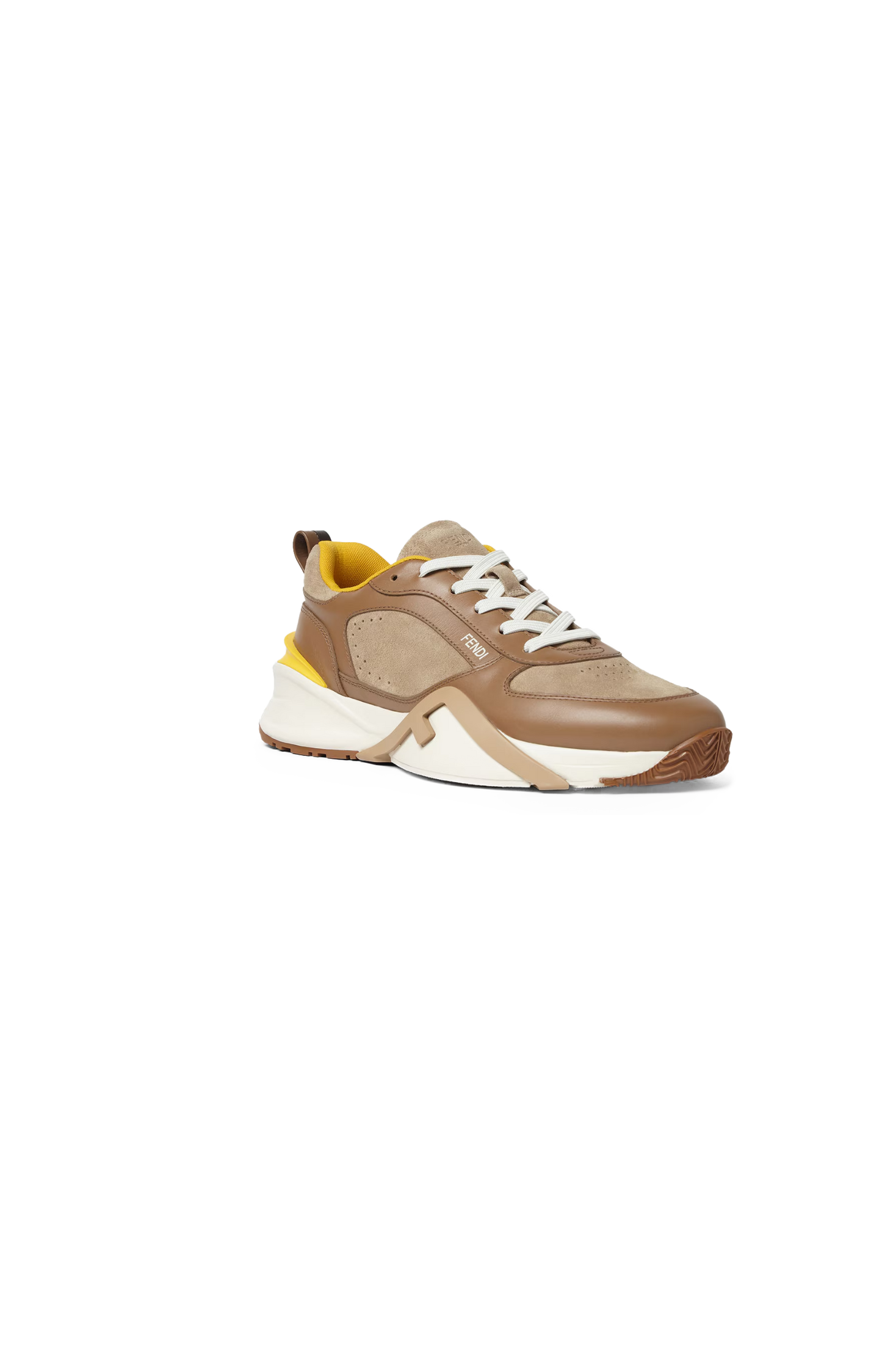 Flow Trainers in Light Brown