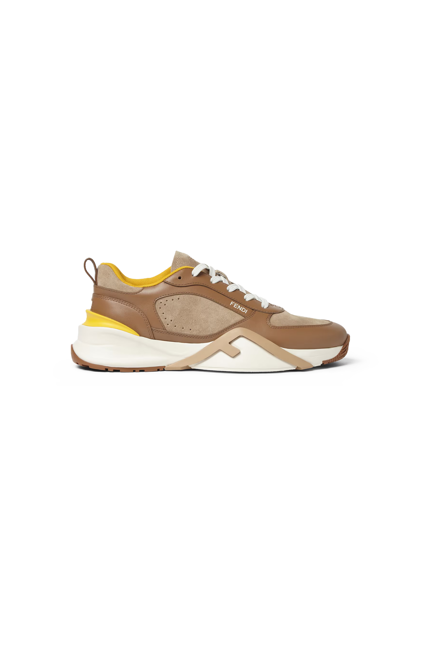 Flow Trainers in Light Brown