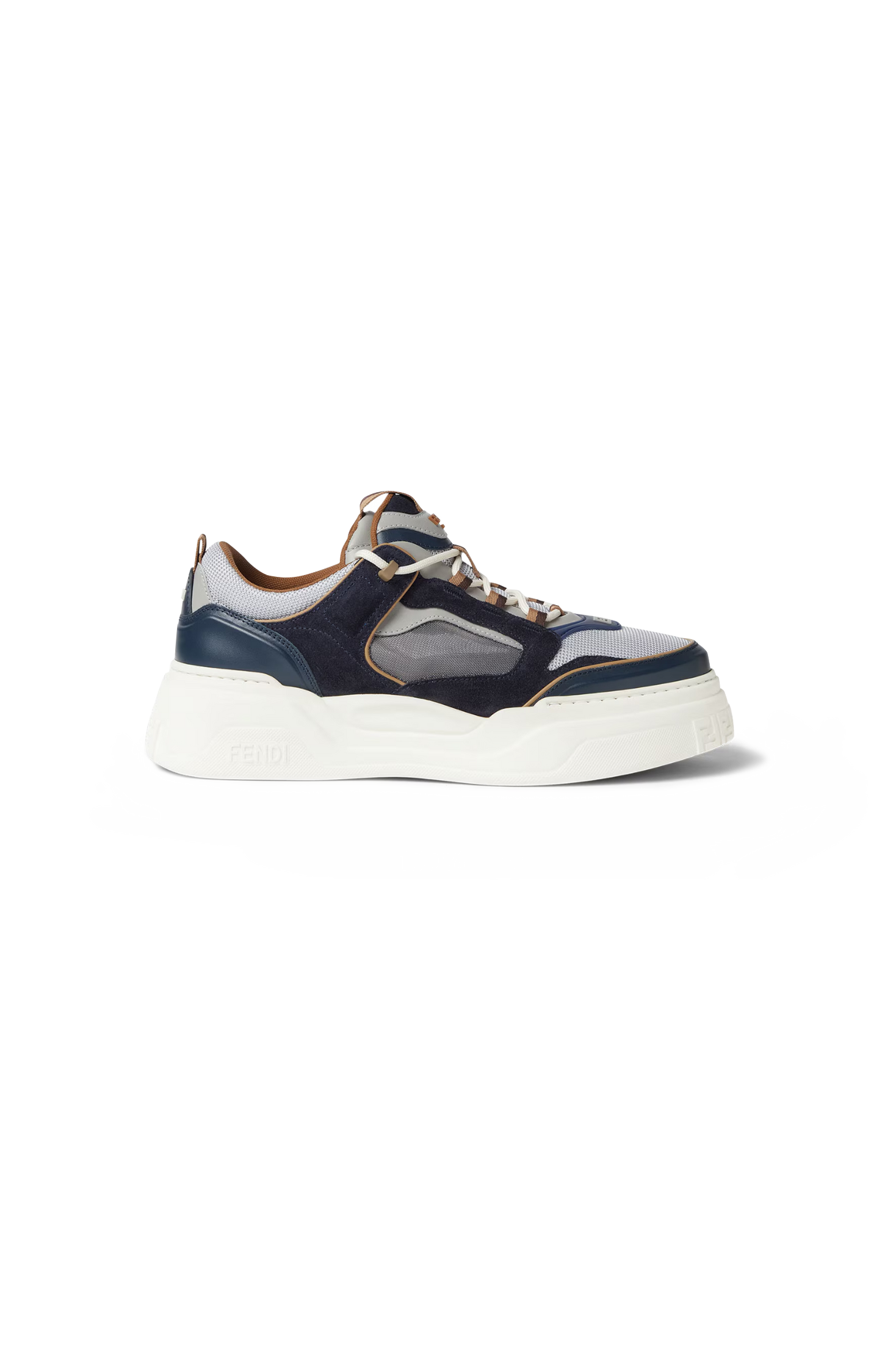 Force Trainers in Grey and Dark Blue