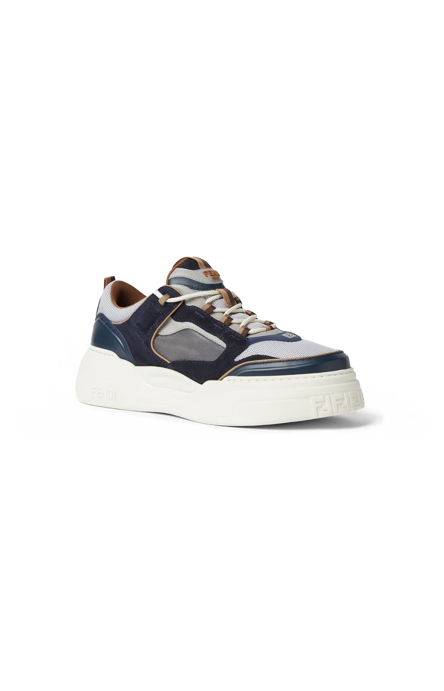 Force Trainers in Grey and Dark Blue
