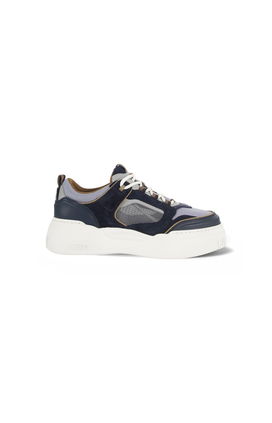 Force Trainers in Grey and Dark Blue