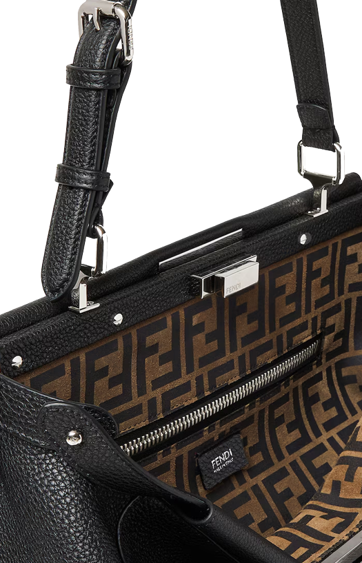My Peekaboo Large Shoulder Bag in Black