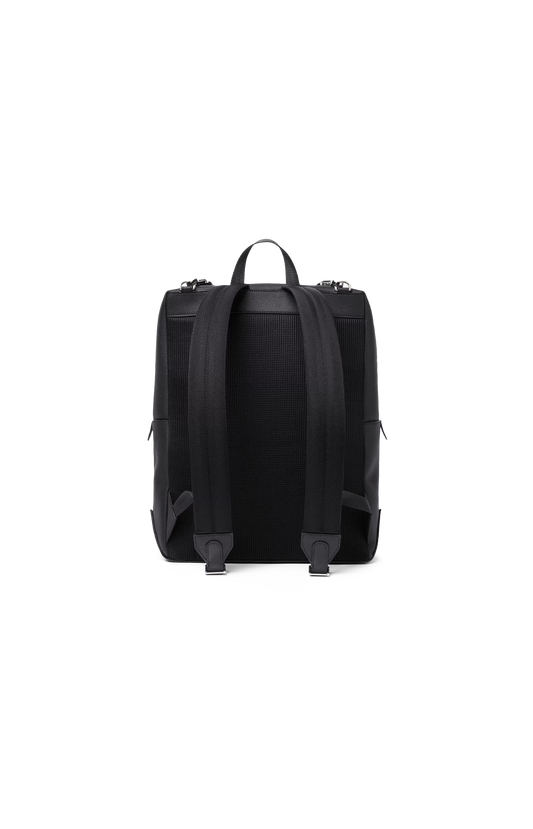 Black Leather Backpack