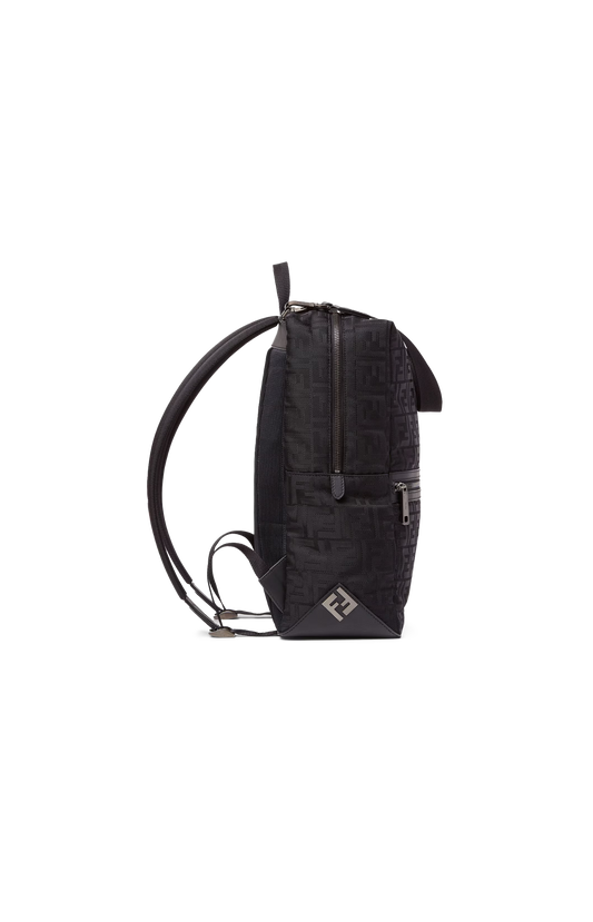 Black FF Nylon backpack
