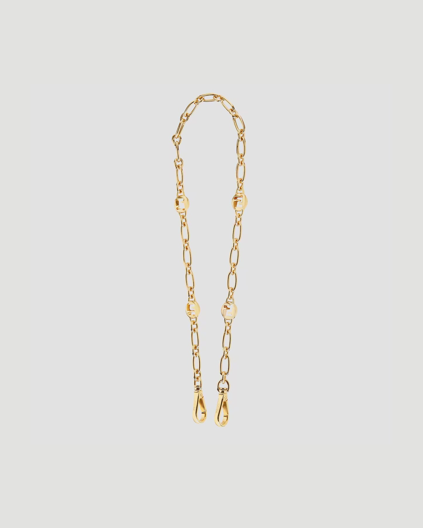 Gold-Coloured Metal Shoulder Strap