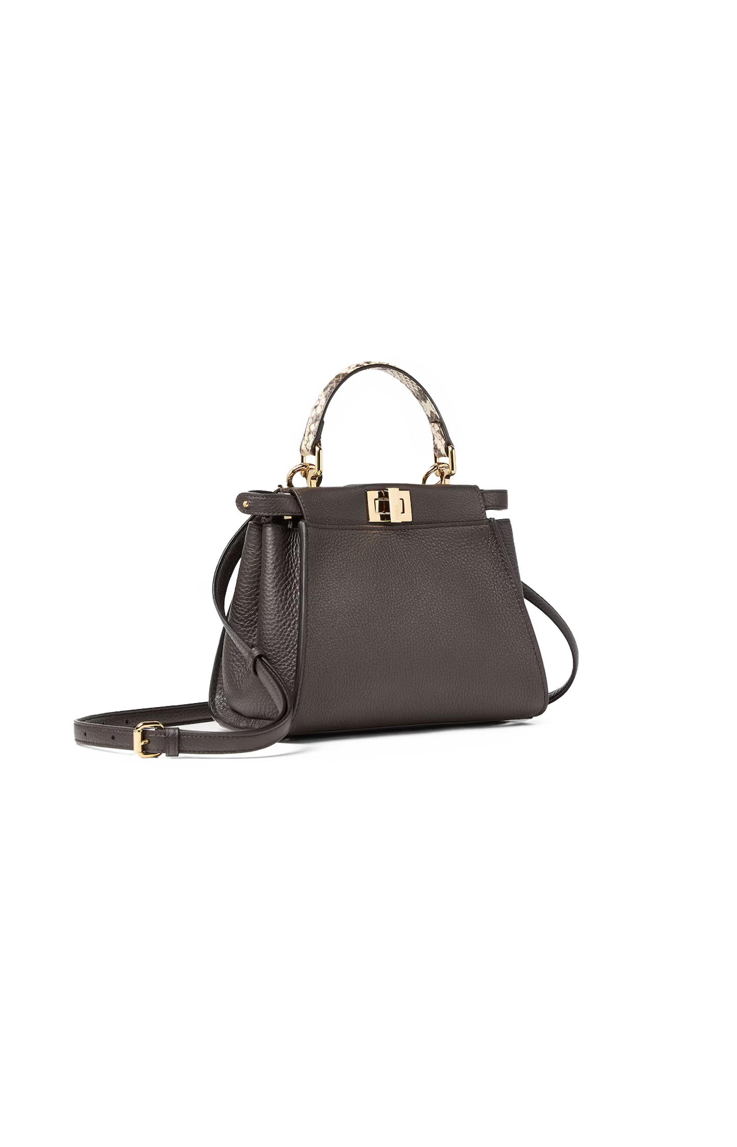 Peekaboo Mini Bag in Brown