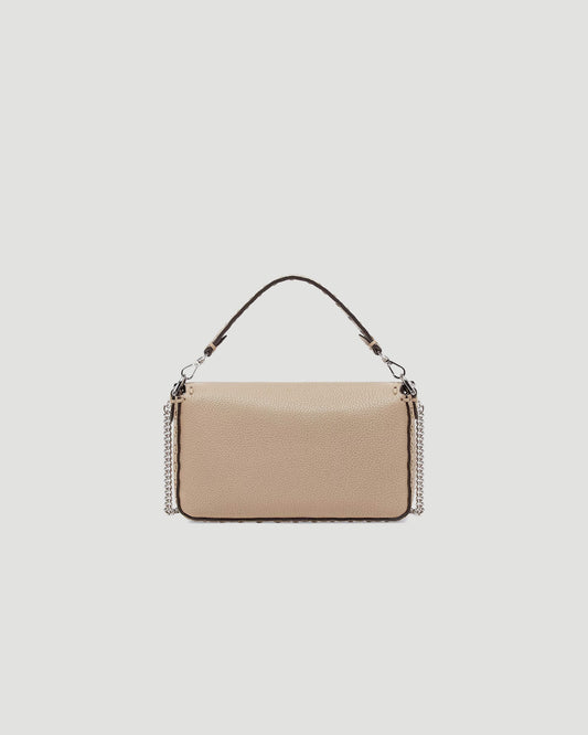 Fendi Mini Baguette Bag in Dove Grey in Beige — product photo 2