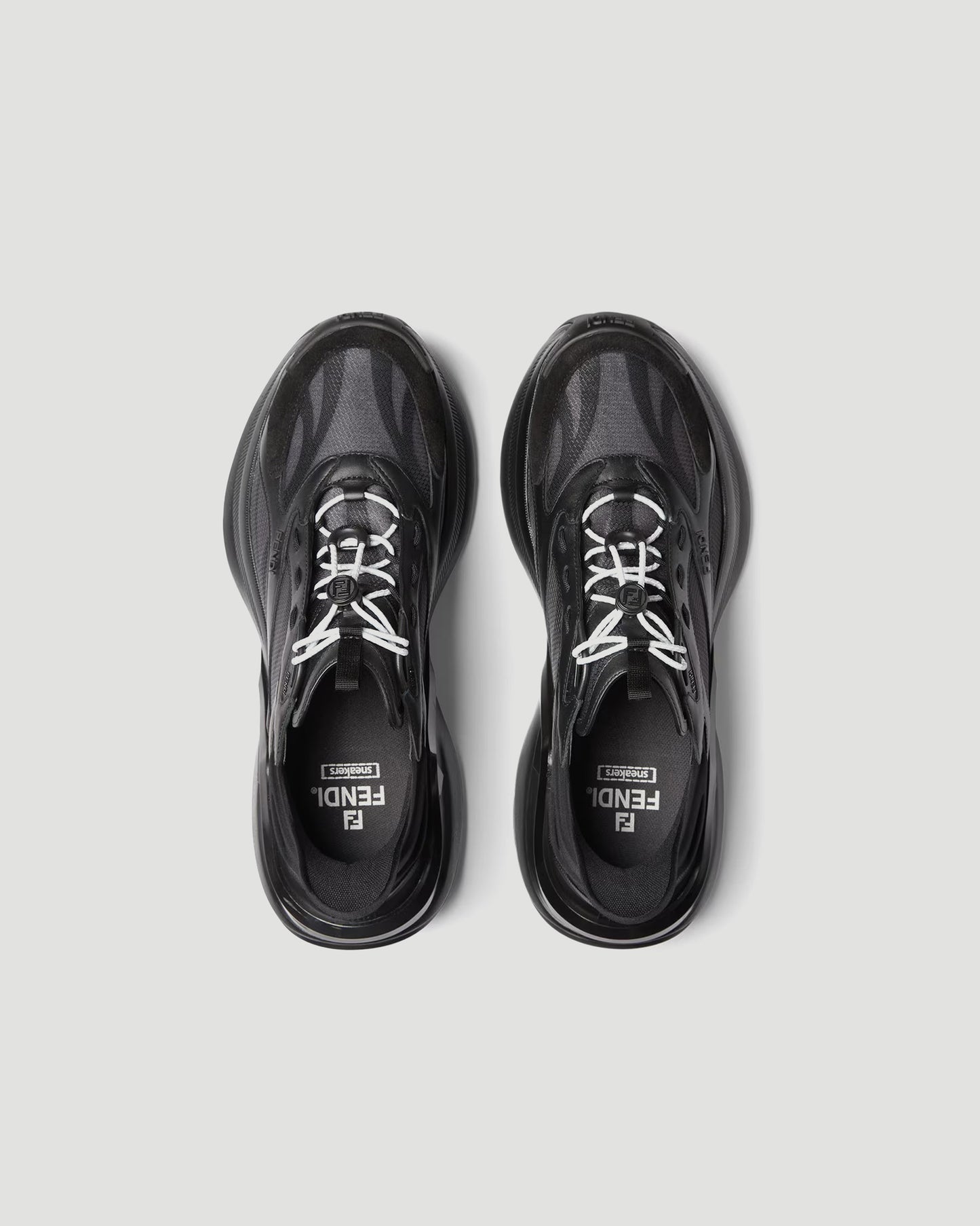 Fendi F-Light Sneakers in Black — product photo 3