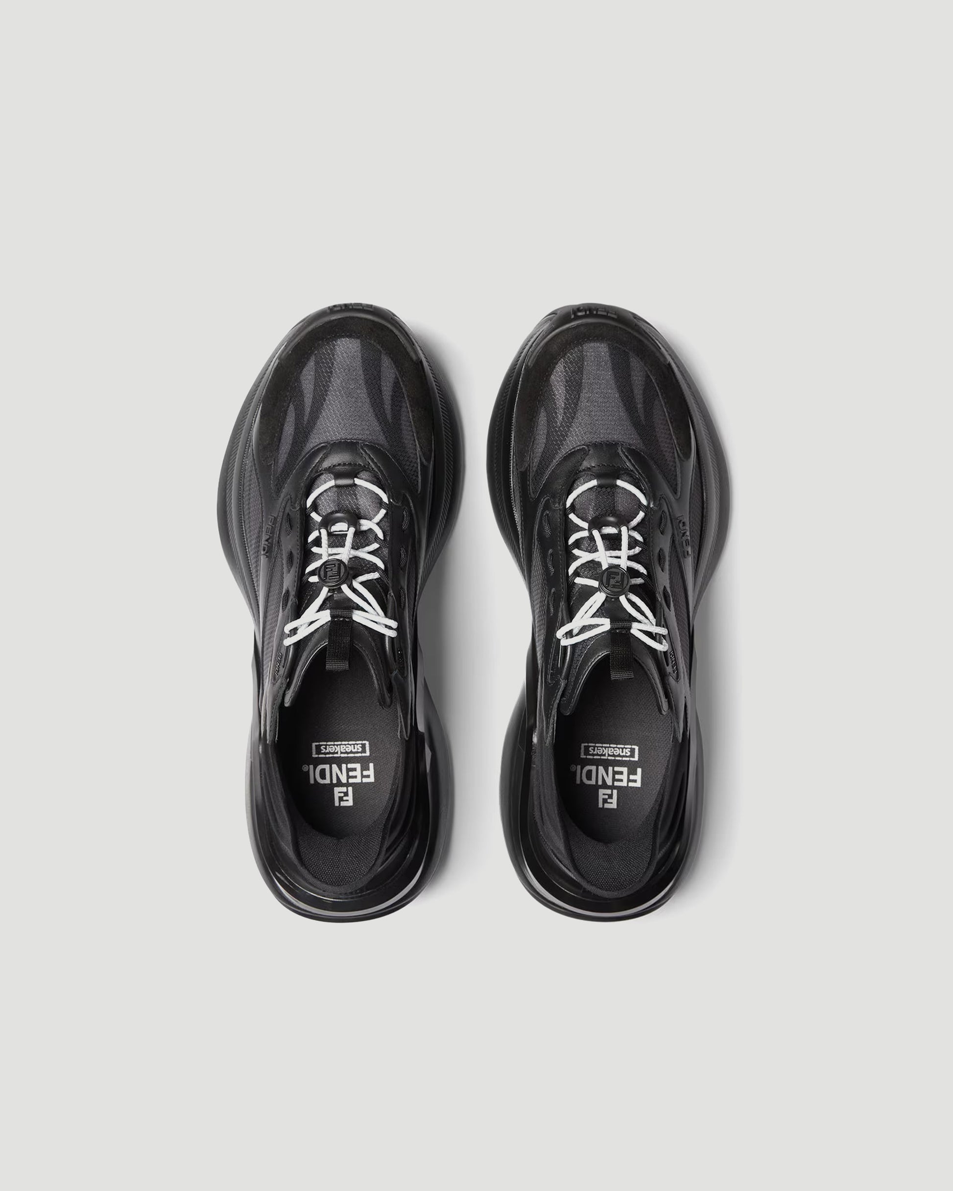Fendi F-Light Sneakers in Black — product photo 3