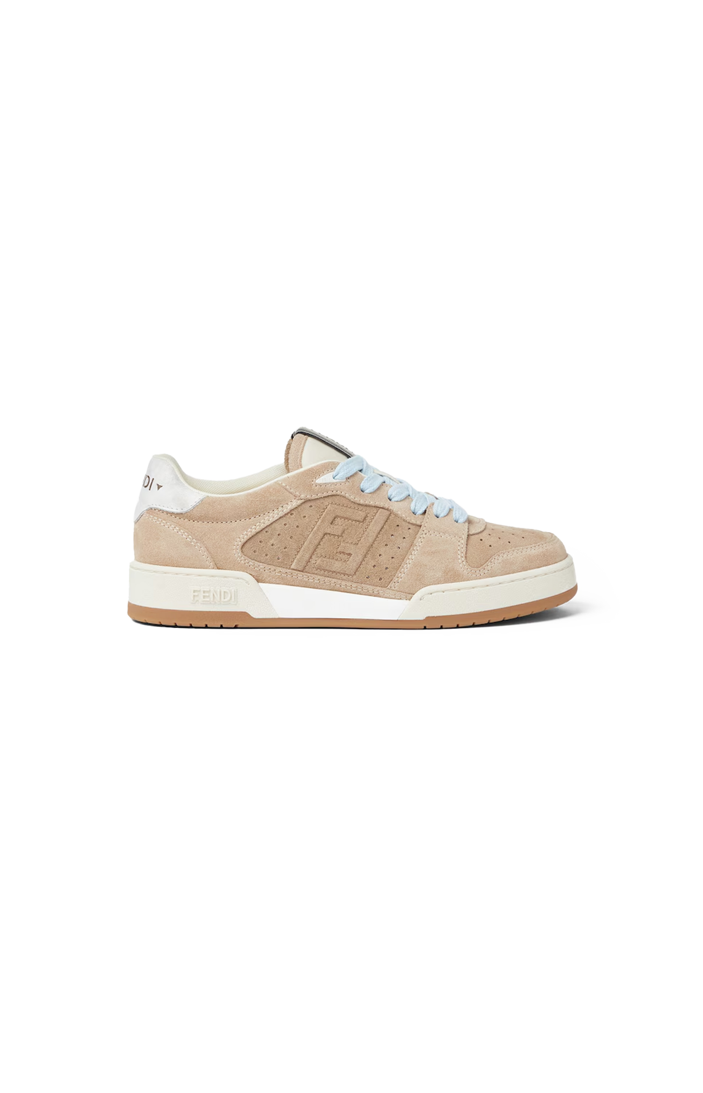 Match Sneakers in Beige Suede