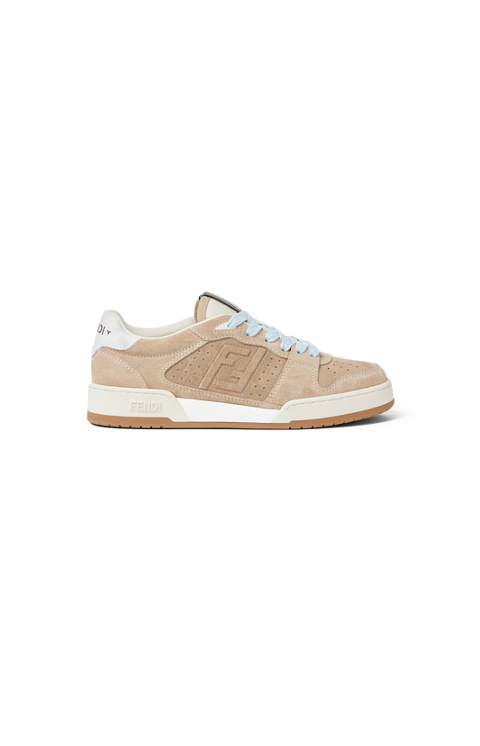 Match Sneakers in Beige Suede