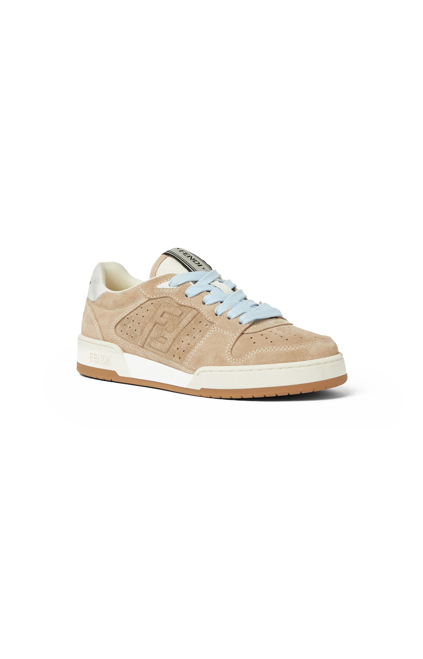 Match Sneakers in Beige Suede