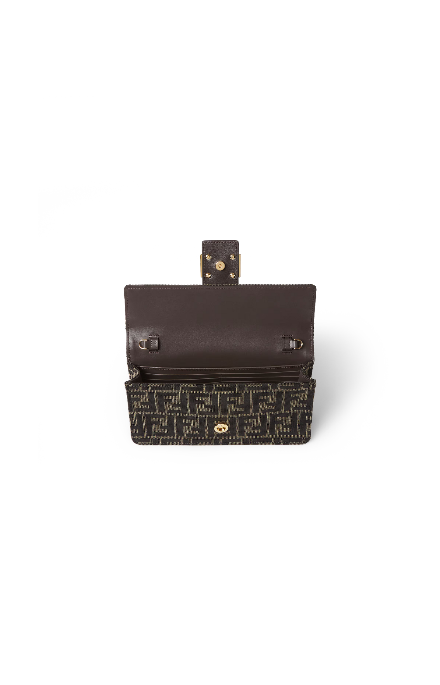 Tube Wallet on Chain in Brown