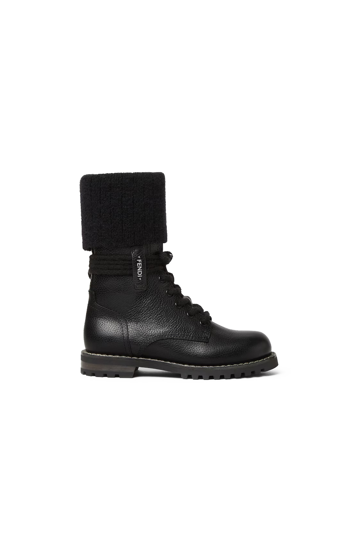 Commando Boots in Black