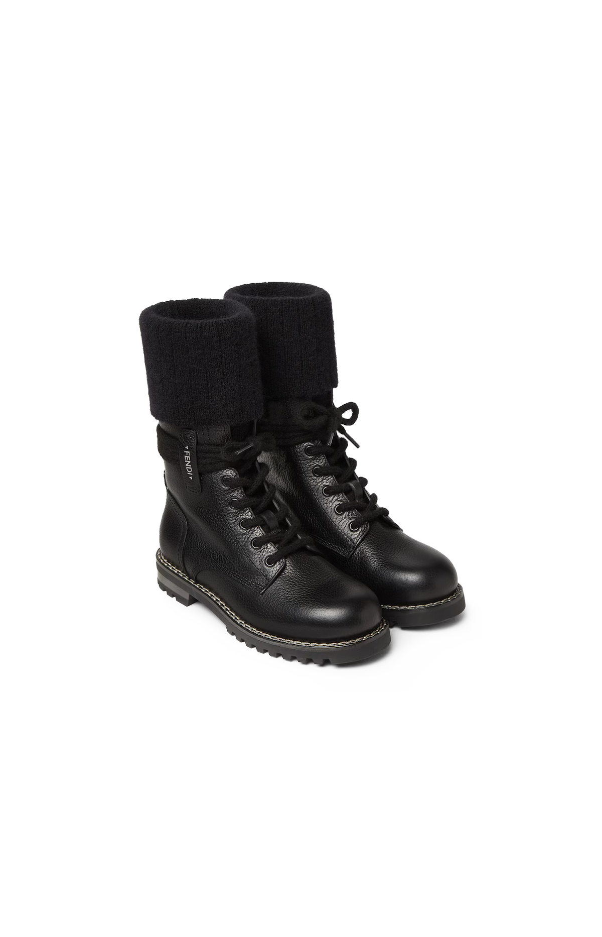 Commando Boots in Black