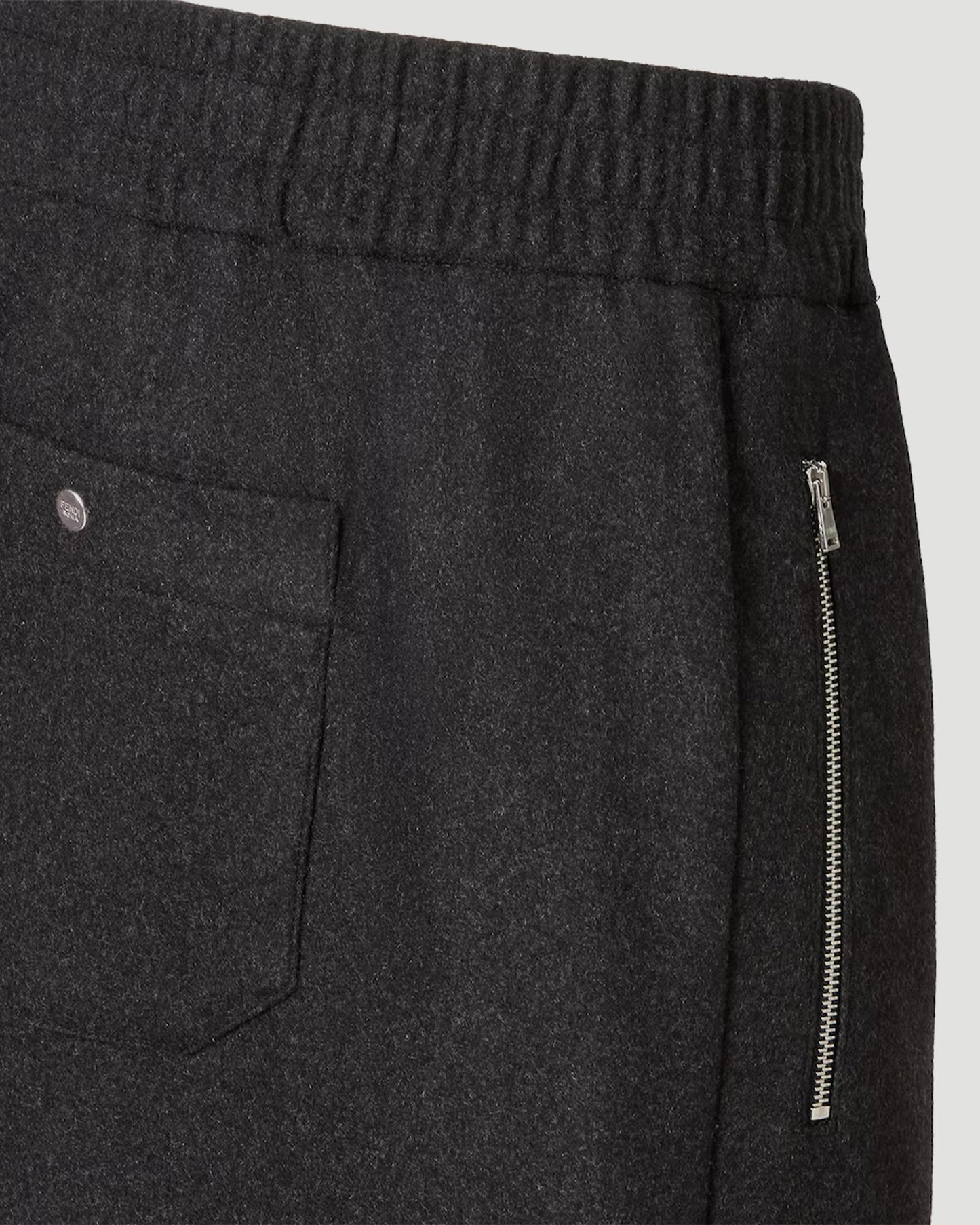 Cashmere Trousers in Dark Grey