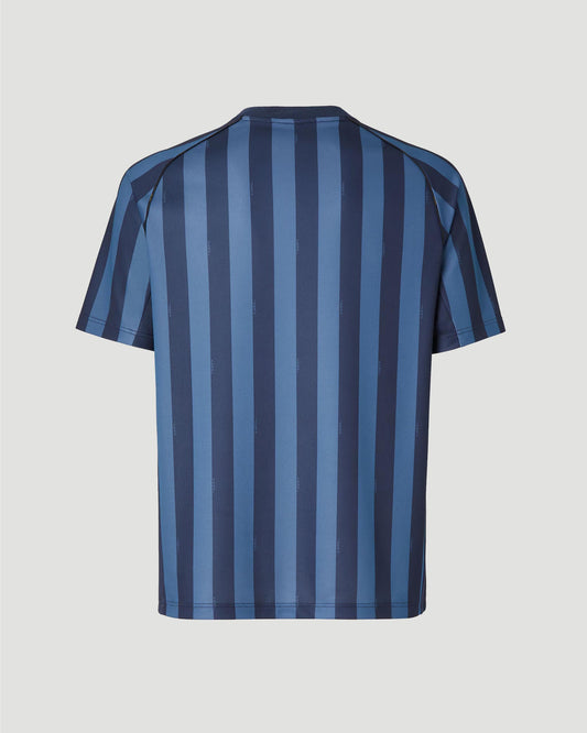 T-Shirt in Blue Pequin