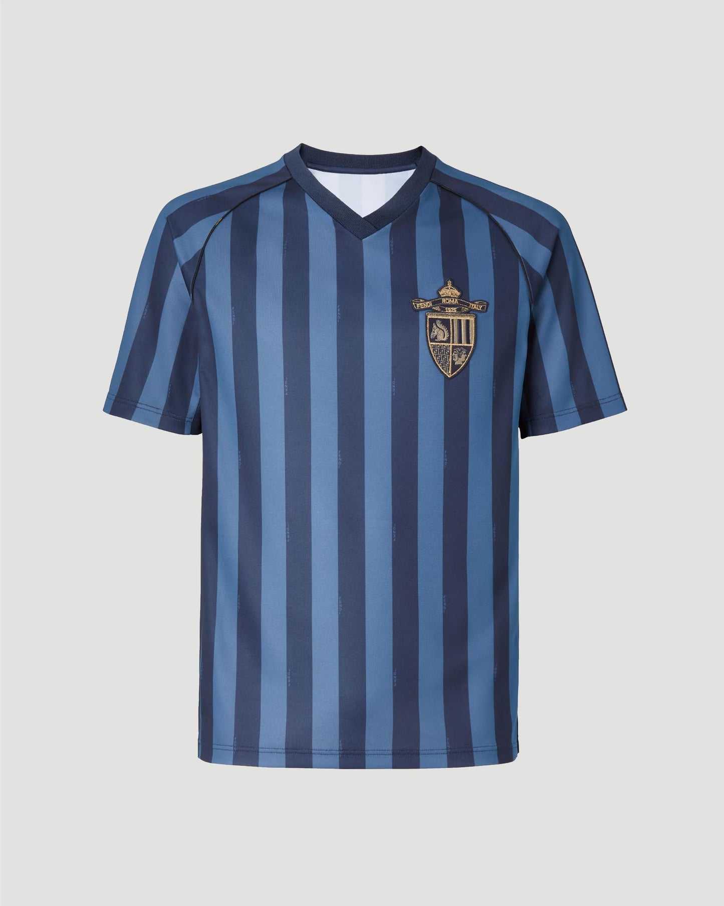 T-Shirt in Blue Pequin