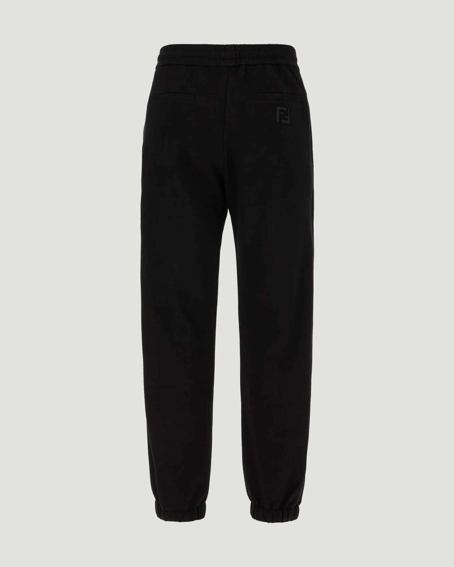 Black Cotton Joggers