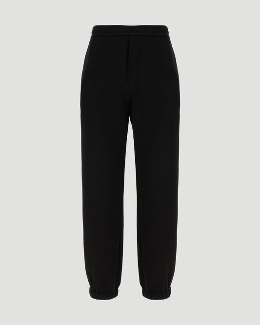 Black Cotton Joggers