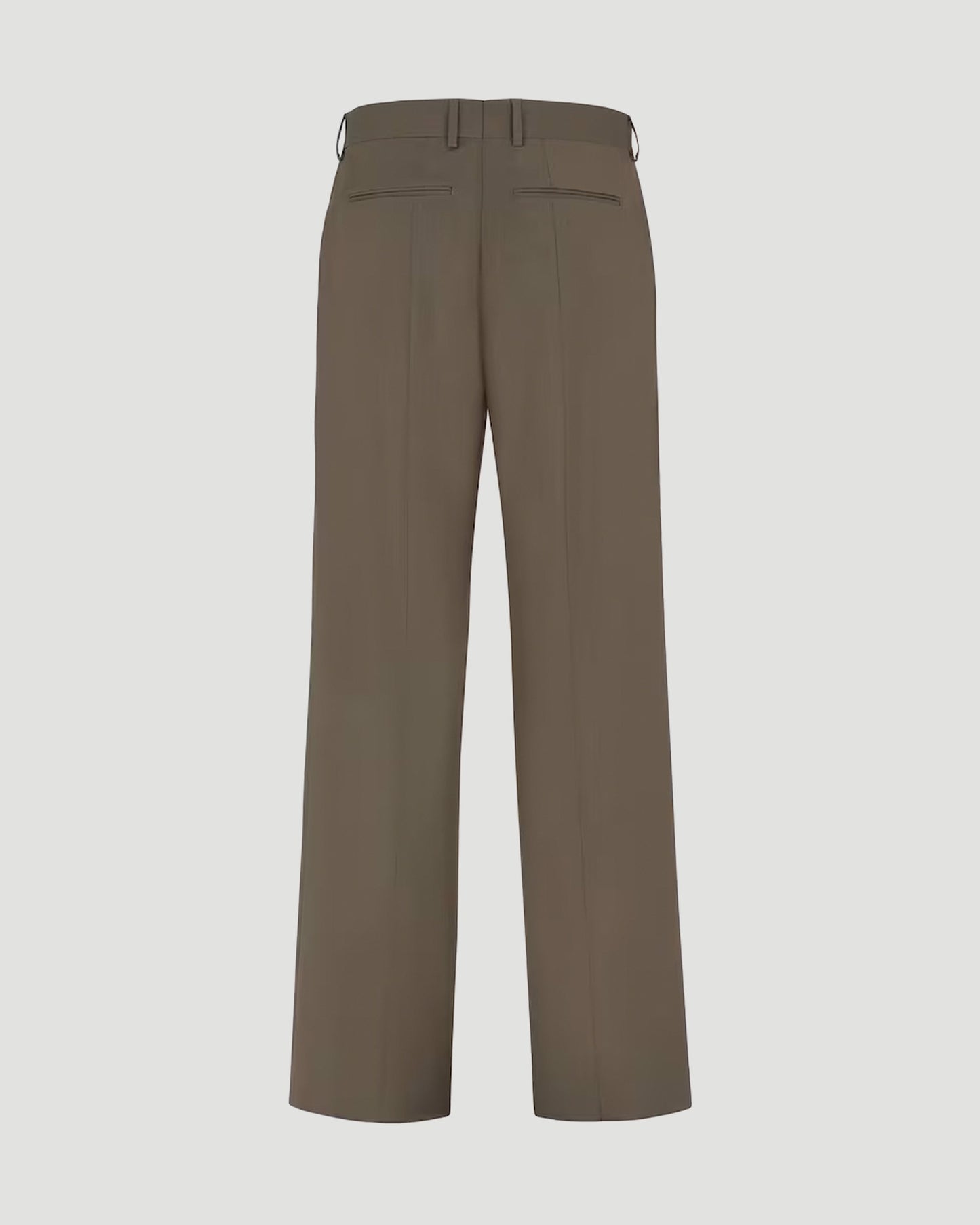 Wool Trousers in Green