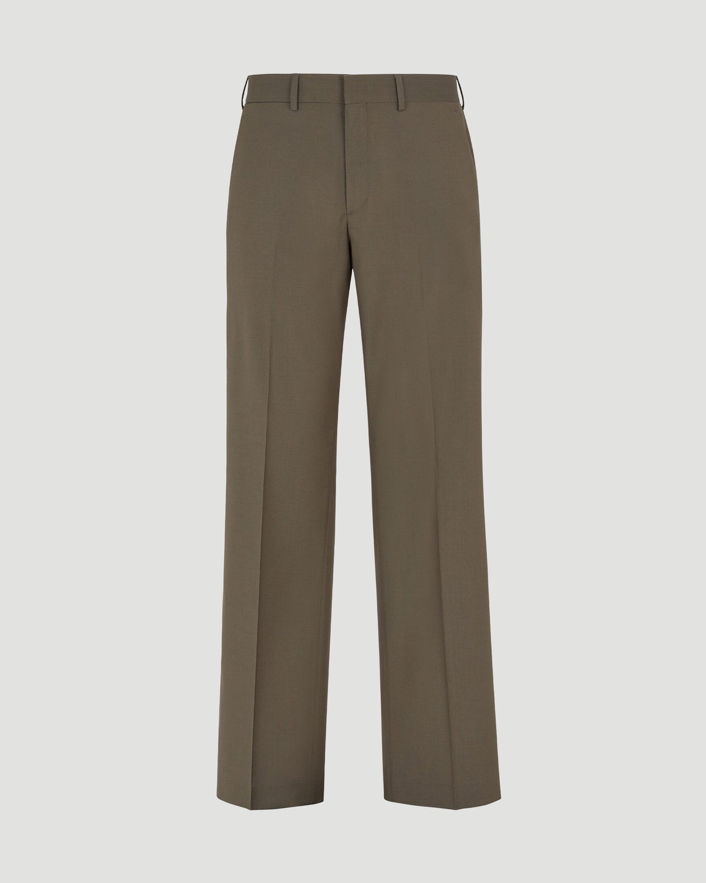 Wool Trousers in Green
