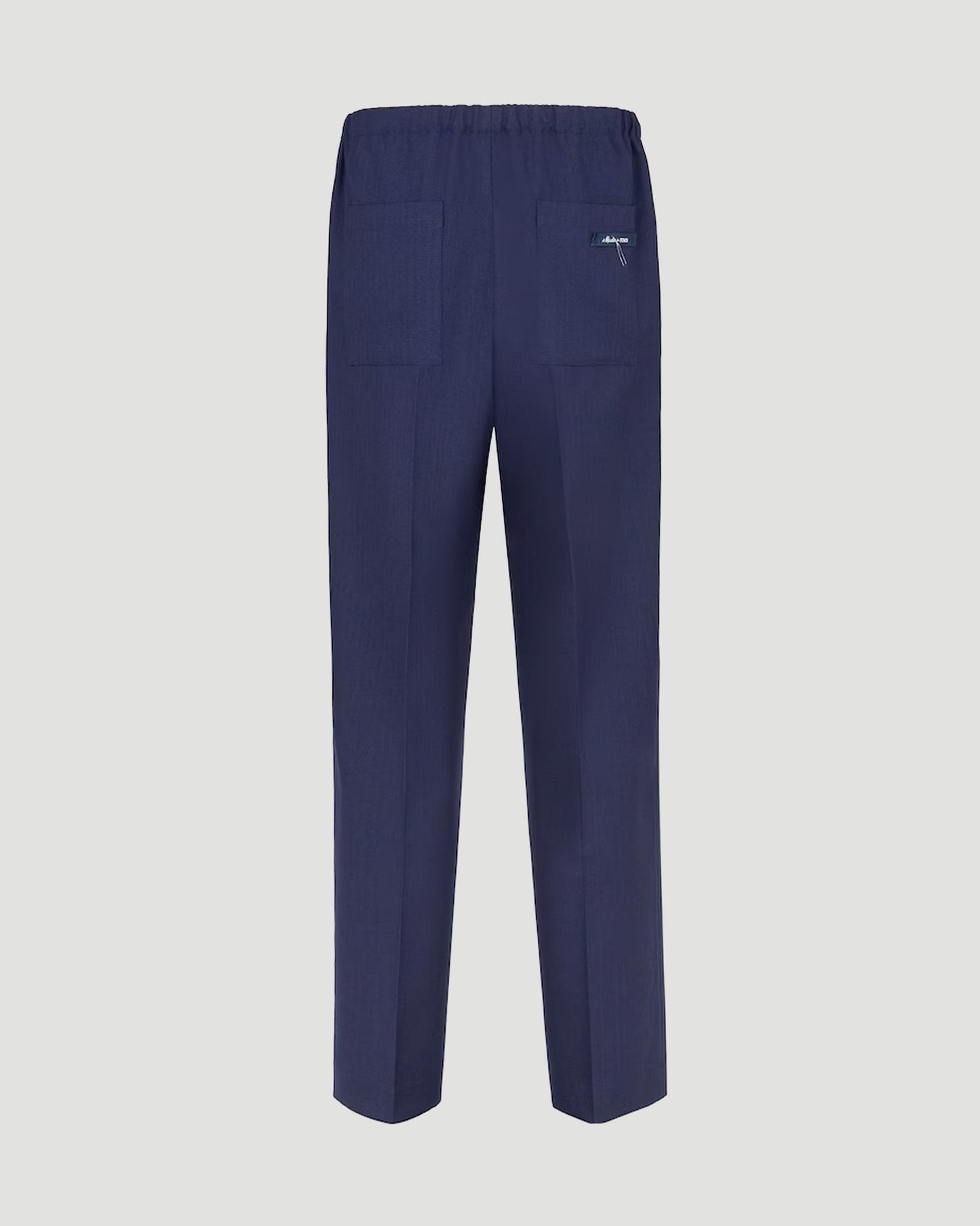 WOOL TROUSERS IN NAVY
