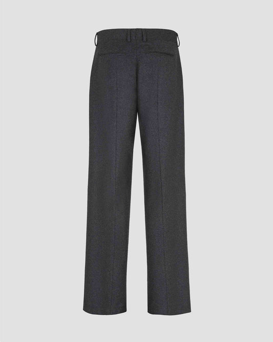 Gray Cashmere Pants