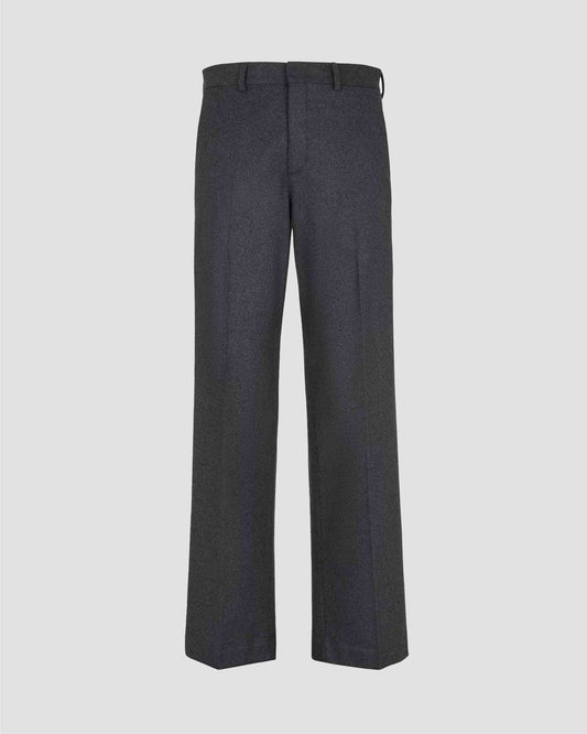 Gray Cashmere Pants