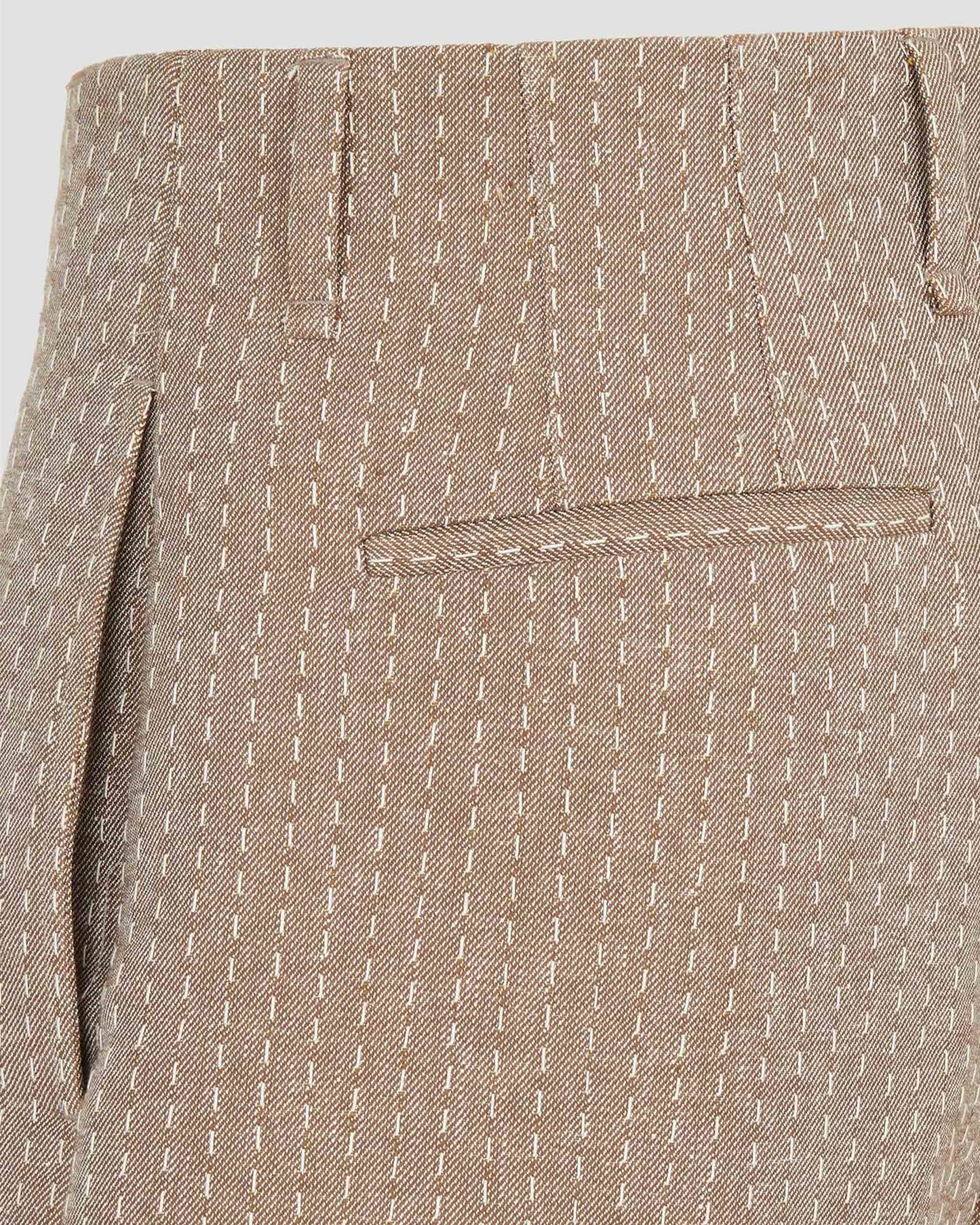 Jacquard Shorts in Beige