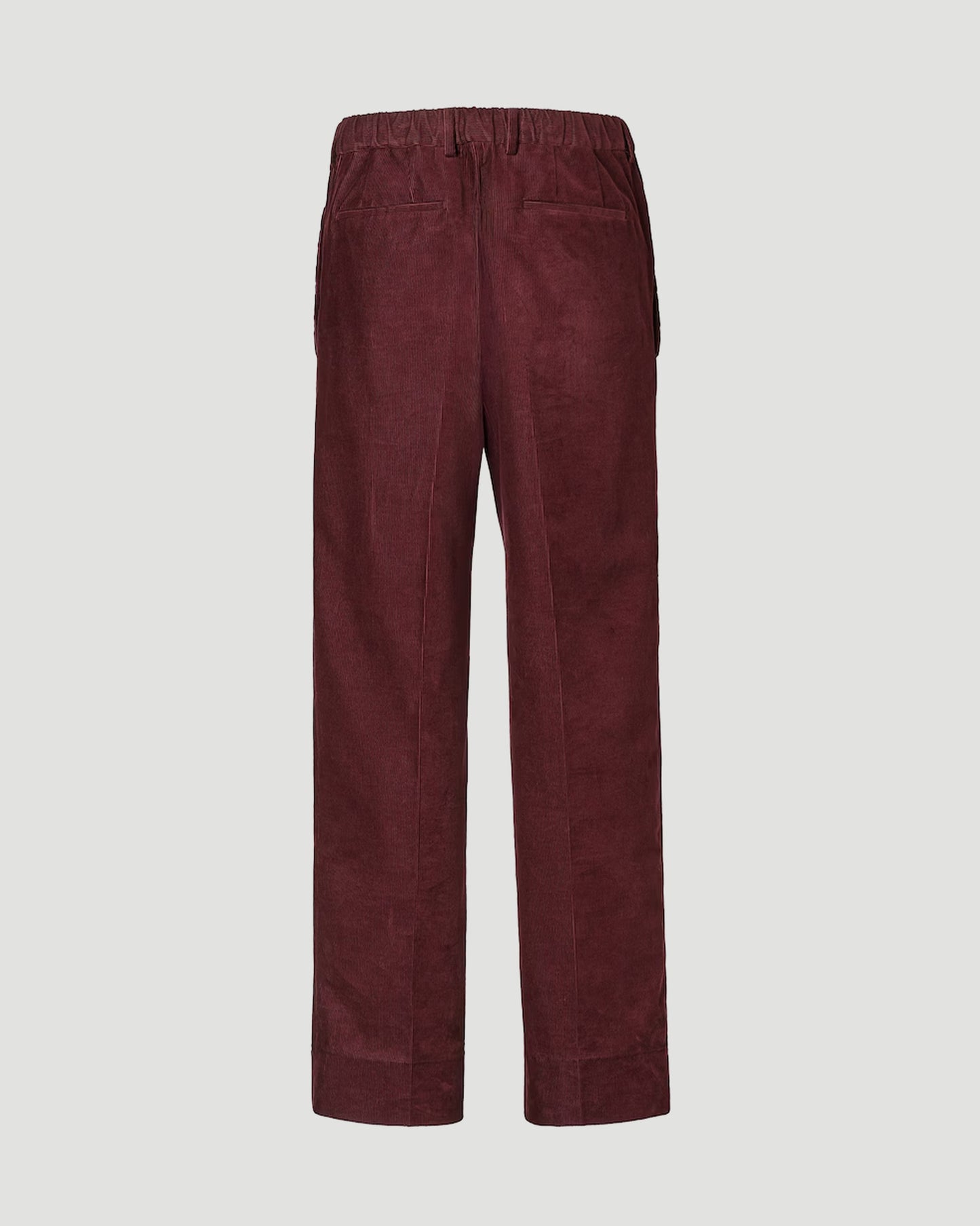 Burgundy Velvet Trousers