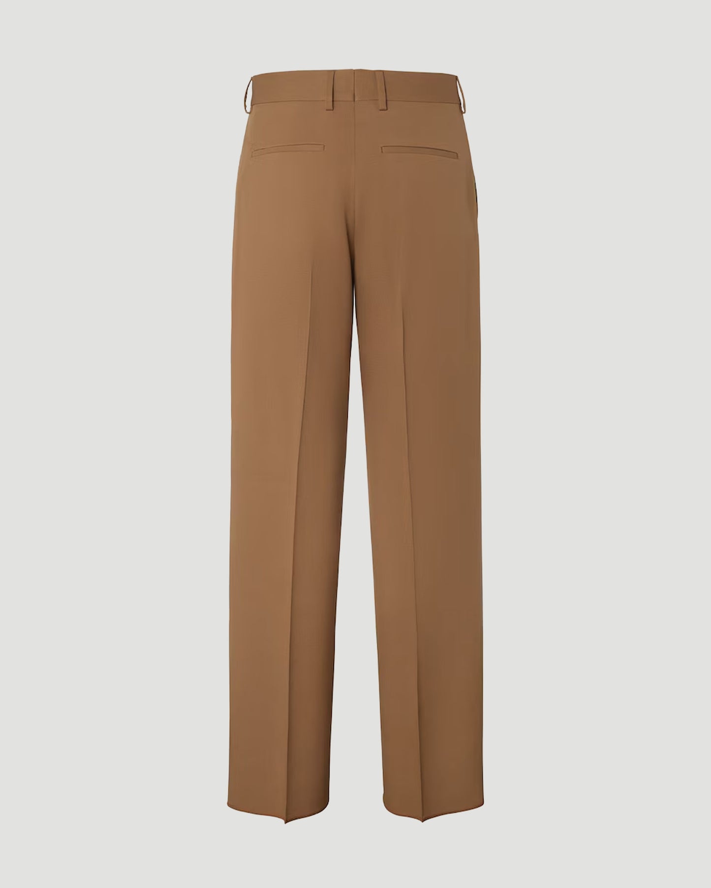 Gabardine Pants in Rust