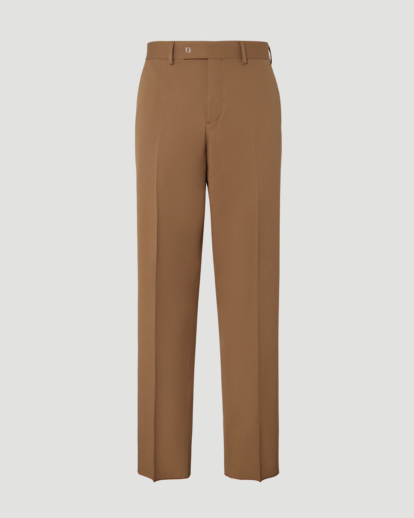 Gabardine Pants in Rust