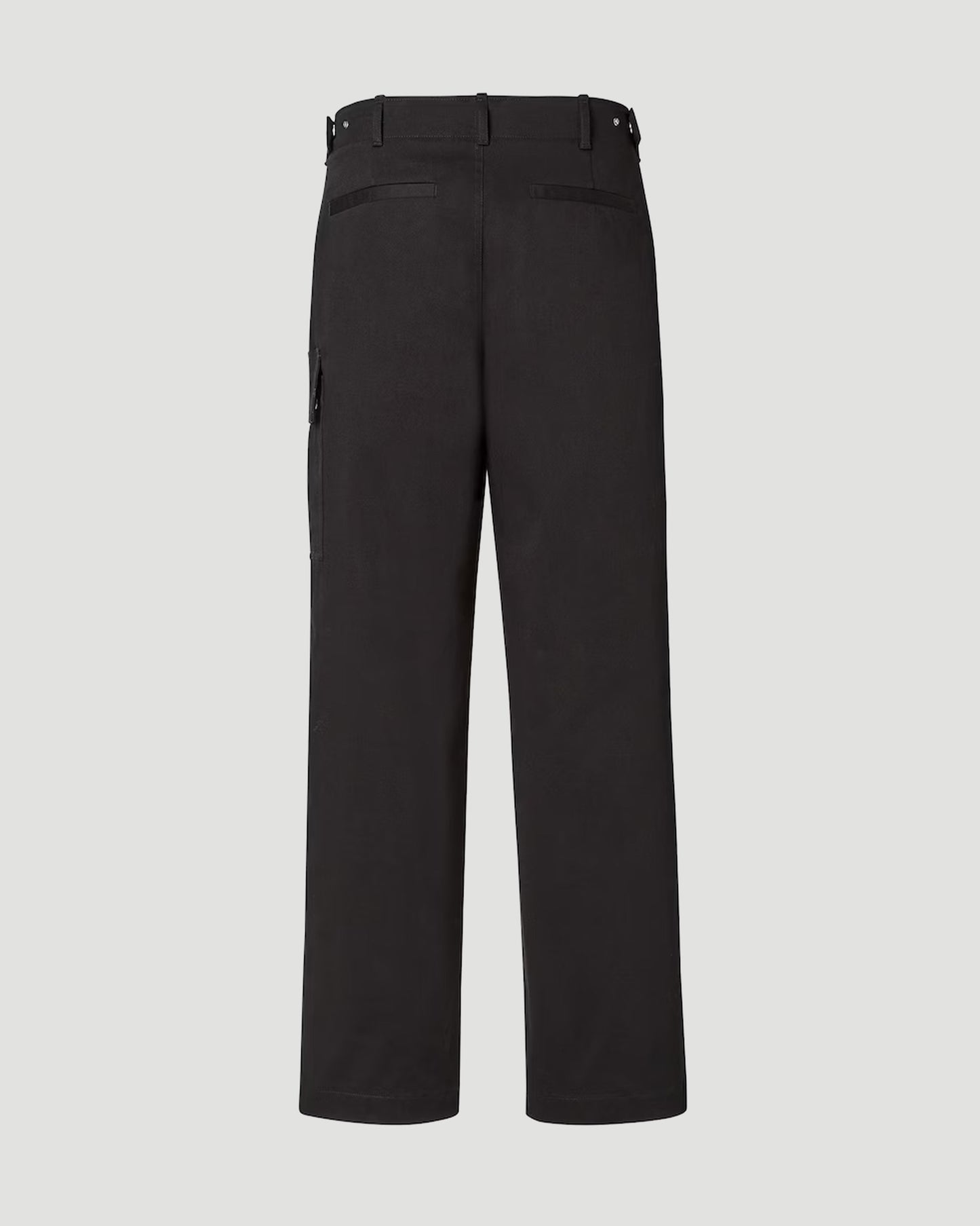 Black Gabardine Trousers