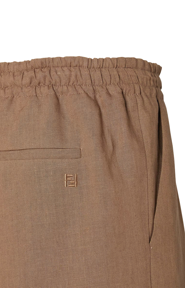 Bermuda Shorts in Brown