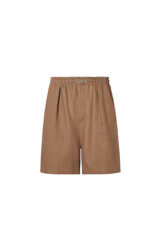 Bermuda Shorts in Brown