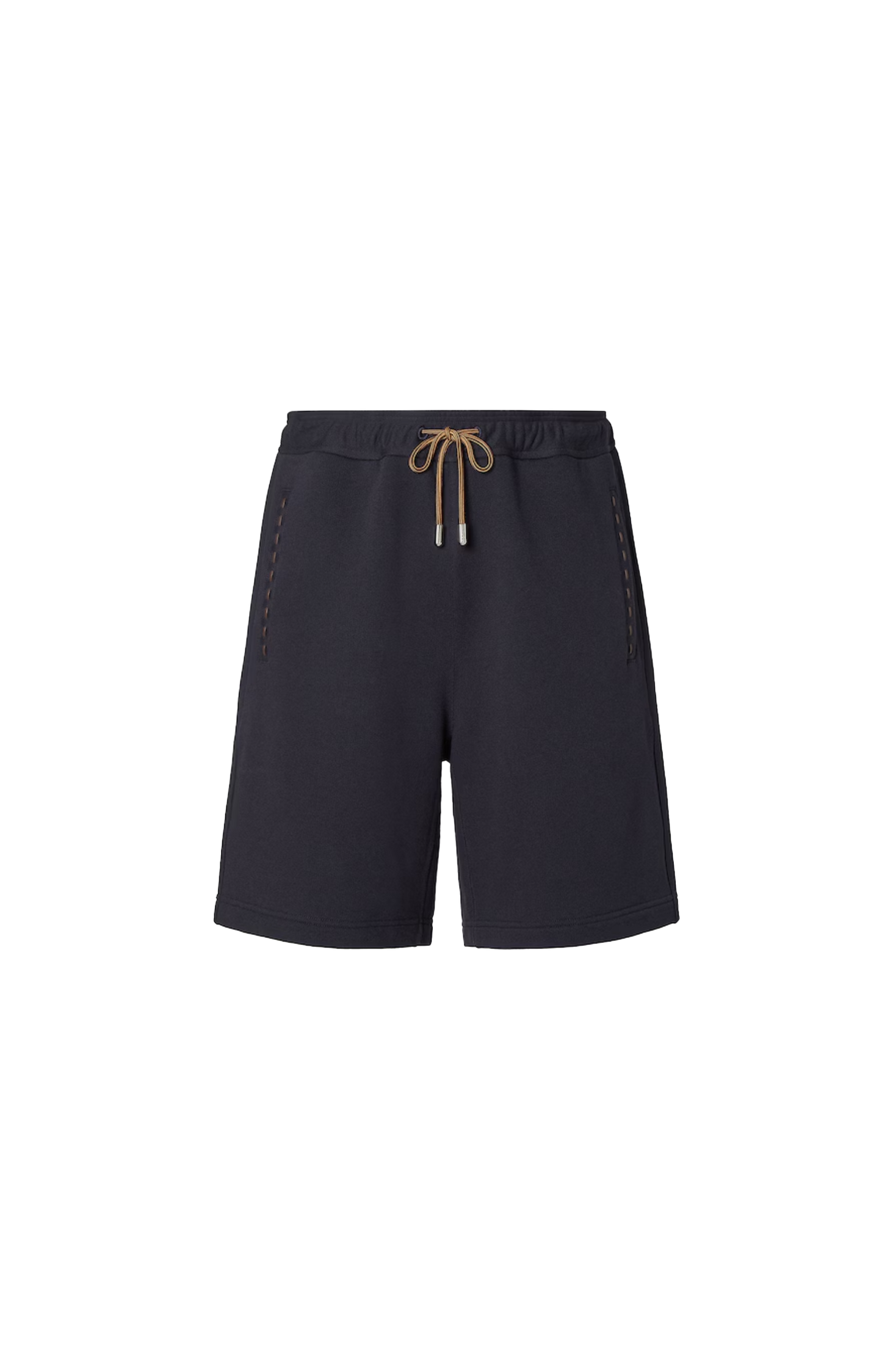Navy Blue Cotton Shorts