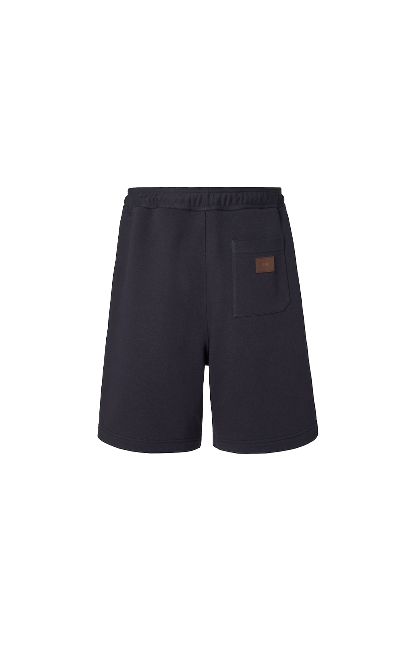 Navy Blue Cotton Shorts