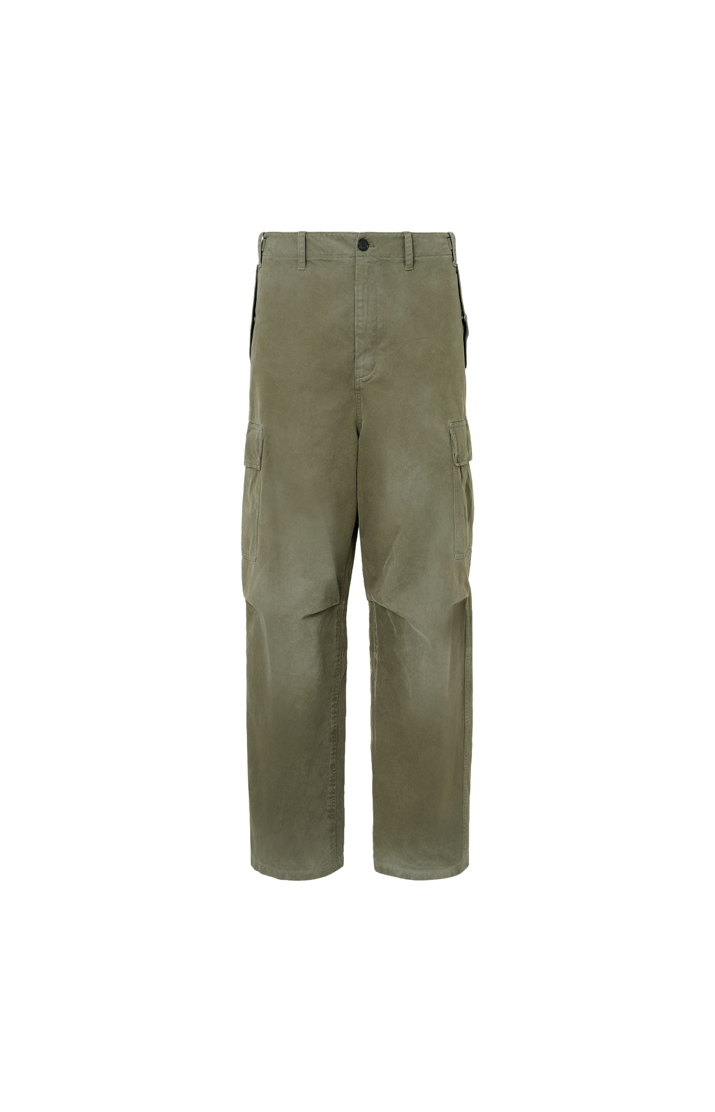 Cotton Trousers in Green