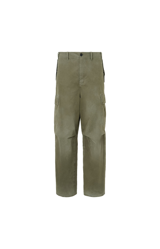 Cotton Trousers in Green