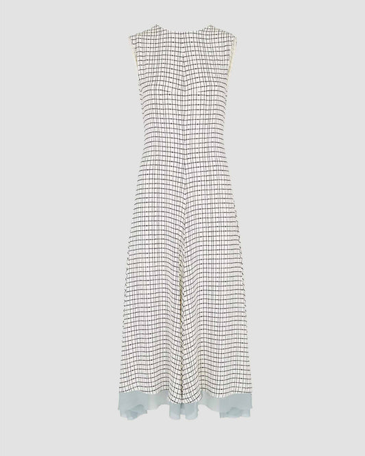 White Silk Dress