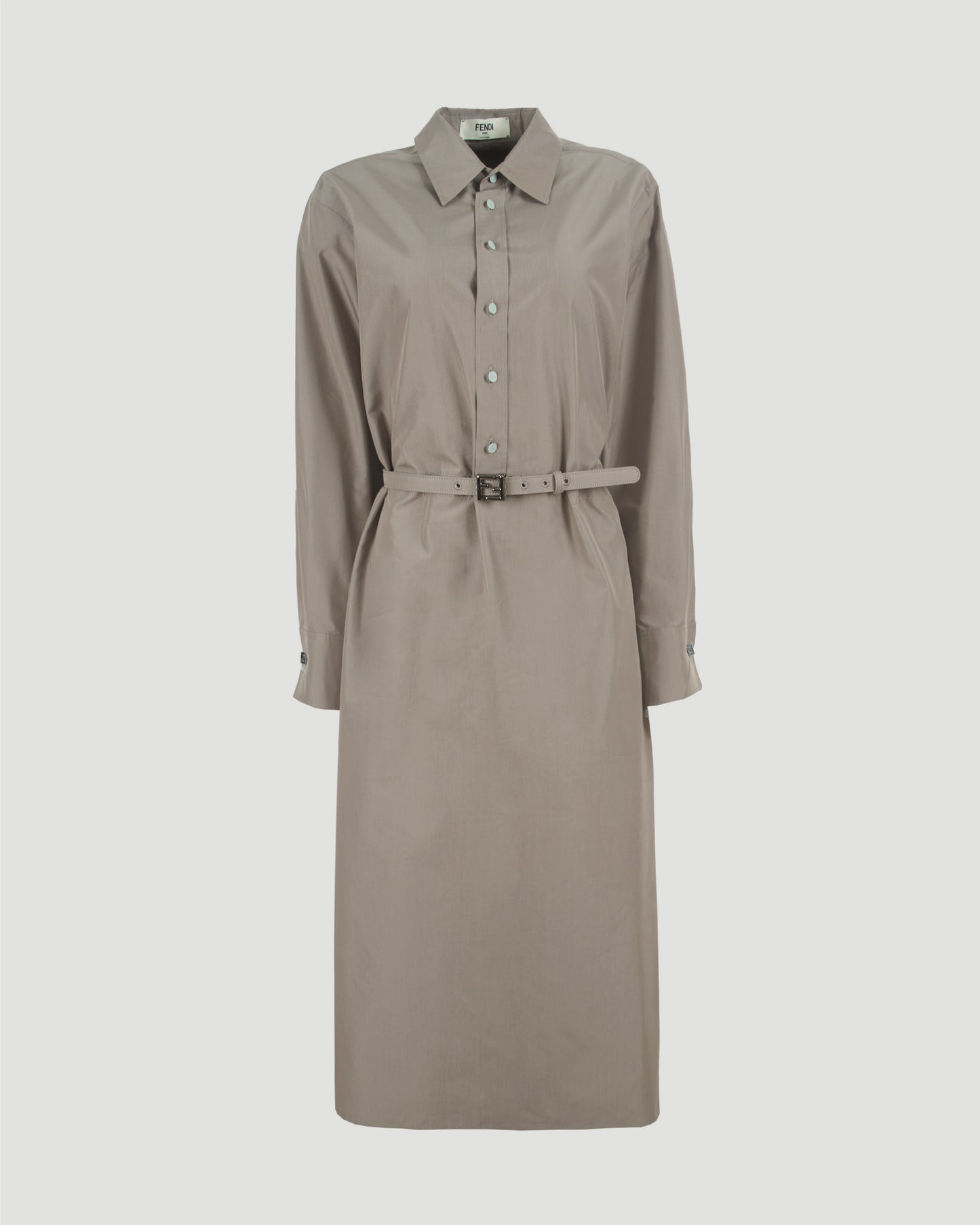 Brown Midi Dress